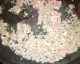 助かる丸美屋の素で♪麻婆油揚げピーマン!作り方5写真