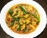 助かる丸美屋の素で♪麻婆油揚げピーマン!作り方10写真