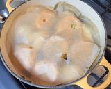 ヘルシー❣️新玉ねぎとかぶの煮物作り方4写真