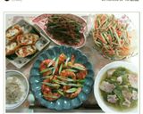 時短包丁なし！レタスとベーコンのスープ★作り方5写真