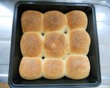 過発酵パン生地でちぎりパン。HB使用作り方11写真