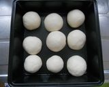 過発酵パン生地でちぎりパン。HB使用作り方7写真