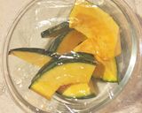 離乳食後期♡パンプキンプリン作り方1写真