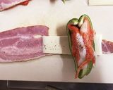 カニカマとピーマンのベーコン巻き♪作り方2写真