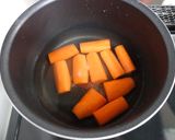 ココナッツオイルで作る人参グラッセ作り方3写真