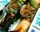 真鯛の漬け込み焼き魚弁当作り方4写真