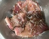 タイ風ブリの照り焼き（パクチーMAX）作り方2写真