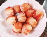たこ焼き器で♪コロコロ肉巻きおにぎり♥作り方4写真
