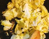春キャベツとシラスのアンチョビパスタ作り方2写真
