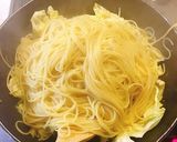 春キャベツとシラスのアンチョビパスタ作り方3写真