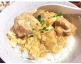 【麺つゆだけで】プロの味♡とろとろ親子丼作り方7写真