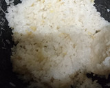 お餅で再現・おこわ風さつま芋ごはん作り方4写真