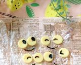 Happy Easter カツとじ顔弁当作り方1写真