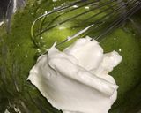 ノンオイルdeふわふわ〜抹茶シフォン♡作り方5写真