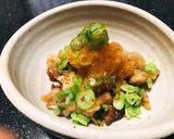 こりっじゅわ♪豚スジ肉のおろしポン酢和え作り方9写真