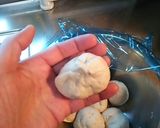 中華鍋1個で作る大根葉っぱのお焼き作り方8写真