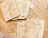 胡麻ドレ高野豆腐の厚焼き卵サンド作り方3写真