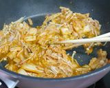 ★簡単!5分deツナキムチーズ納豆うどん作り方1写真
