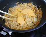 ★簡単!5分deツナキムチーズ納豆うどん作り方3写真