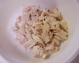 鶏ささみの中華風サラダ作り方2写真