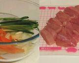 鳥胸肉と野菜煮込みポン酢仕上げ作り方1写真