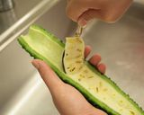 ゴーヤの佃煮作り方1写真