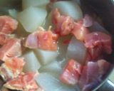 しみしみ♡鶏ももと大根の煮物作り方4写真