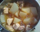 しみしみ♡鶏ももと大根の煮物作り方6写真
