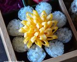 薄焼き玉子で「大人のお花玉子」お弁当に♪作り方19写真