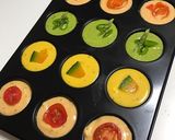 混ぜて焼くだけ♡カラフル〜ミニケークサレ作り方9写真