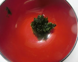青のり（生）の玉子焼き　お吸い物付き作り方11写真