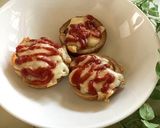 パン耳で渦巻きパン★ケチャップチーズピザ作り方6写真