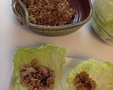肉味噌のレタス巻き作り方7写真