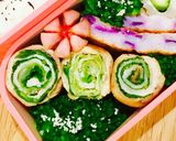 お弁当に♪切り口が可愛い肉巻きキャベツ作り方8写真