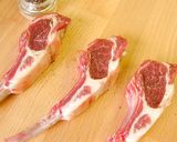 ラム肉　ラムチョップの香草パン粉焼き作り方2写真