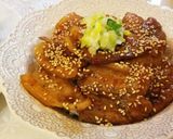 *葱胡麻照り焼き豚丼*作り方3写真