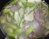 青梗菜と豚肉の中華スープ作り方4写真