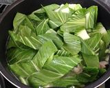 青梗菜と豚肉の中華スープ作り方5写真