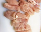 鶏胸肉の照り焼き♡タルタルソース添え作り方1写真