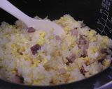 チャーハン風大根葉飯～炊飯器で混ぜご飯作り方4写真