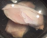 しっとり♡柔らか♡鶏胸肉の蒸し鶏作り方1写真