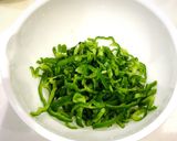 作り置き！ピーマンと桜エビの旨うま♡作り方1写真