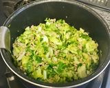 春キャベツでドライカレー♪作り方5写真