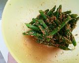 いんげんの胡麻和え作り方4写真