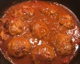 肉汁たくさん！デミトマト煮込みハンバーグ作り方15写真