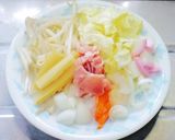 学校給食の謎な麺料理［ラーメンVer.］作り方1写真