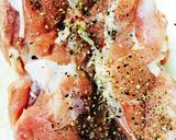 ネギと鶏肉の照焼き作り方1写真