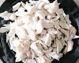 【常備菜】ささみのしぐれ煮。作り方4写真
