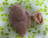 鶏胸肉と長ネギのうま塩パスタ作り方1写真