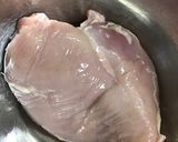 鶏胸肉と長ネギのうま塩パスタ作り方2写真